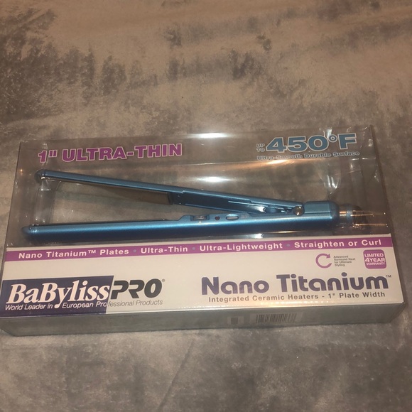 Babyliss pro Accessories - 1” ultra-thin titanium plates straightener